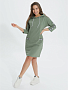 Женское платье-туника Лакшери / Оливковый