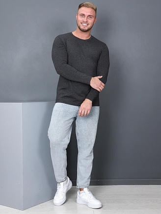 Мужской лонгслив Рейнир / антрацитовый