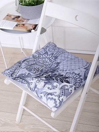 Подушка на стул / Кружево