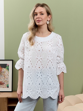 Женская блузка Милица-1 / белый-4