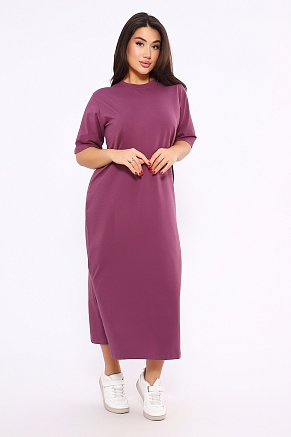 Женское платье 742 / Винный