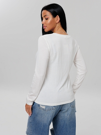 Женская кофта К-02(ПВ) / Белый