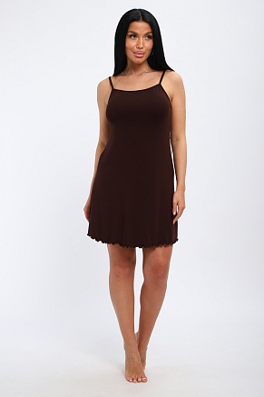 Женская сорочка Селин / Шоколад