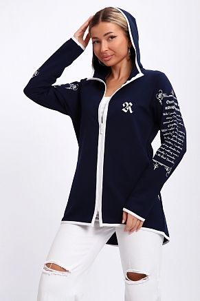 Женская туника 85036 / темно-синий