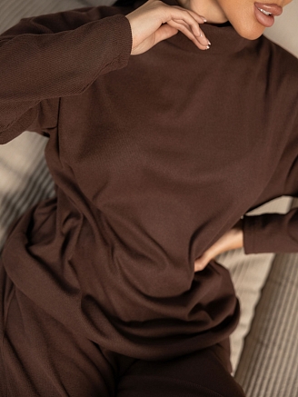 Женский костюм мод.1989/5 / Коричневый