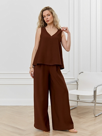 Женские брюки Ясмина-3 / коричневый