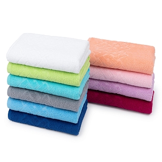 Полотенце махровое Донецкая Мануфактура ПТ-05583 / Серый