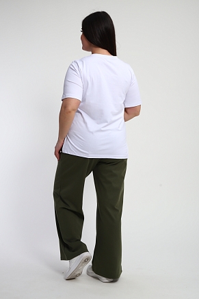 Женские брюки 31988 / хаки