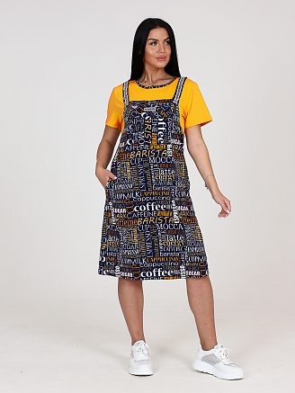 Женское платье Страйк ПлК-52 / Кофе