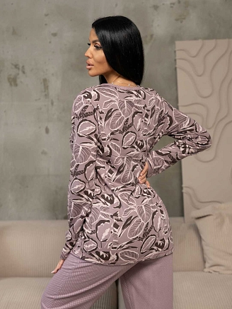 Женская пижама мод.1759/12 / Какао