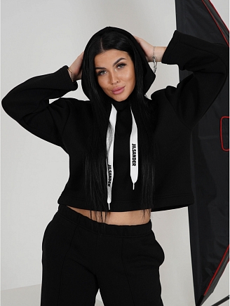 Женский свитшот Кайра / Черный