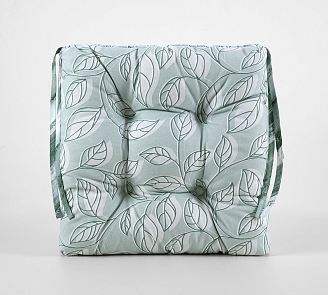 Сидушка на стул рогожка / Легкий лепесток 2