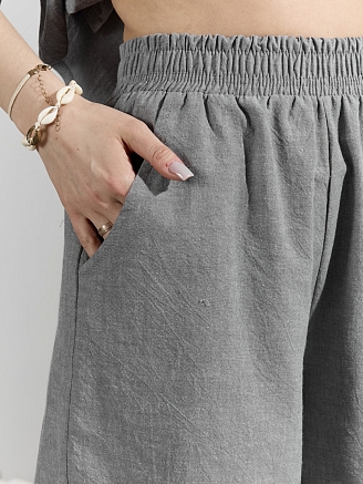 Женский костюм Ангелина-1 / серый меланж