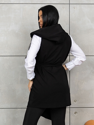 Женский жилет  мод.2098 / Черный