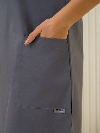 Платье медицинское женское М-502-73 Элит-145/Стрейч