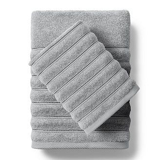 Полотенце махровое "Хорошо Дома" Элегия / Серый