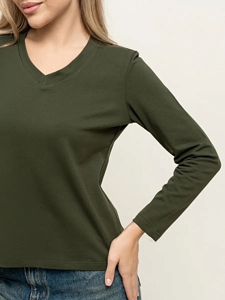 Женская футболка "Милана" / Зеленый арт. к1284з