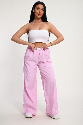 Женские брюки 35337 / розовая полоска