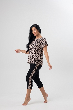 Женский костюм М-947 / Лео беж