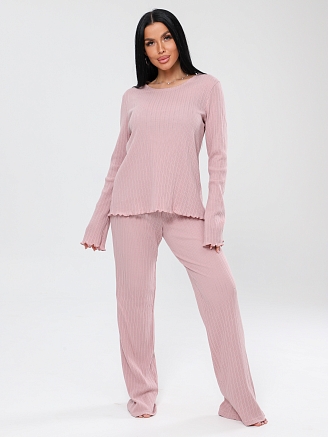 Женская пижама П-104(Риб) / Розовый