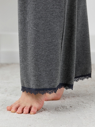 Женская пижама Рива-2 / тёмно-серый меланж