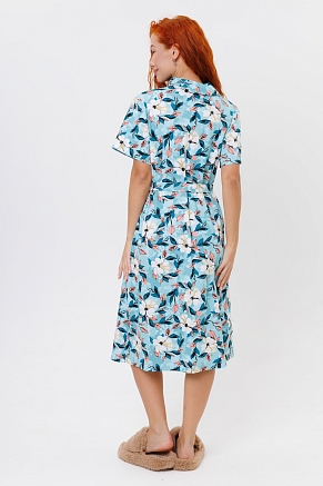 Женский халат 2128/2 / Голубой