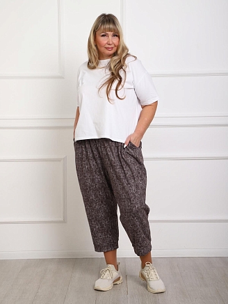 Женские бриджи Румпель / коричневый