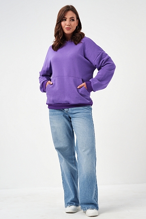 Женская толстовка 52717 / сиреневый