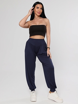 Женские брюки Лердес / темно-синий