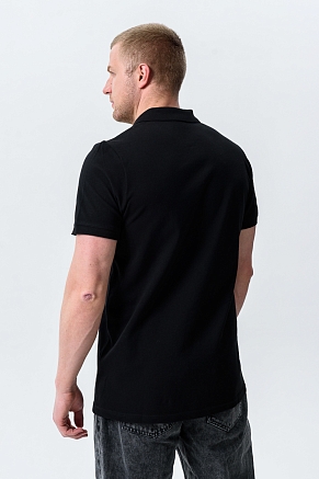 Футболка-поло мужская 14401 / черный