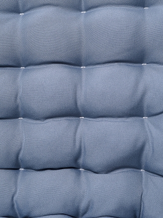 Подушка на стул со спинкой / Светло-серый