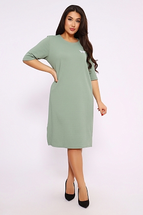 Женское платье Глория 746 / Оливковый