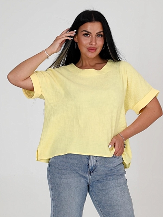 Женская футболка Джил / желтый