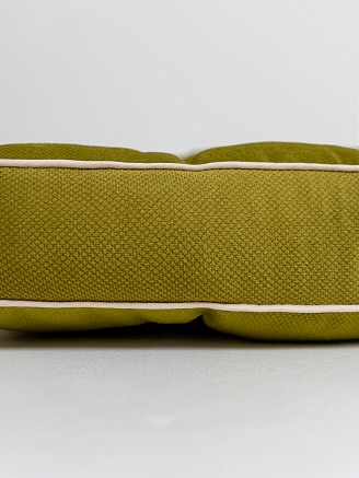 Подушка на стул с бортом / Горчица