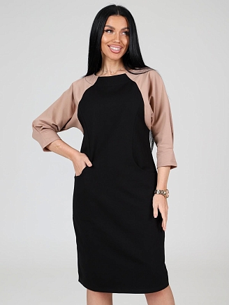 Женское платье Вокс / бежевый