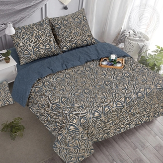 Постельное бельё поплин De Luxe Мадрид