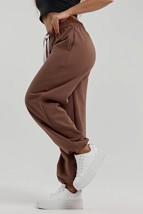 Женские брюки 36981 / коричневый