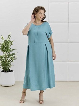 Женское платье Скарлет ПЛ-417 / бирюзовый