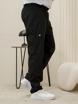 Брюки медицинские мужские М-376-124 Элит-145/Стрейч