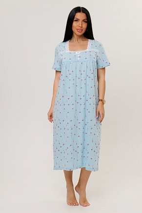 Женская ночная сорочка 2288 / Голубой