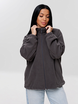 Женская кофта К-01(Ф) / Темно-серый