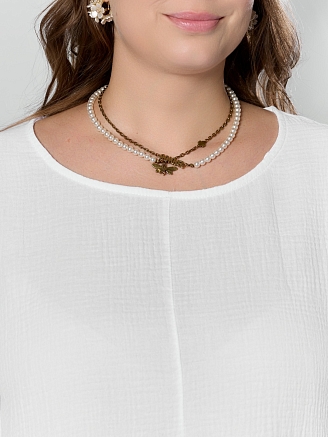 Женское платье Вуаль-1 / белый