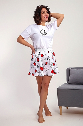 Женская пижама 88143 / белый