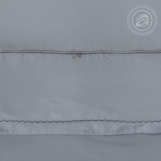 Постельное бельё тенсел Пепельно-серый