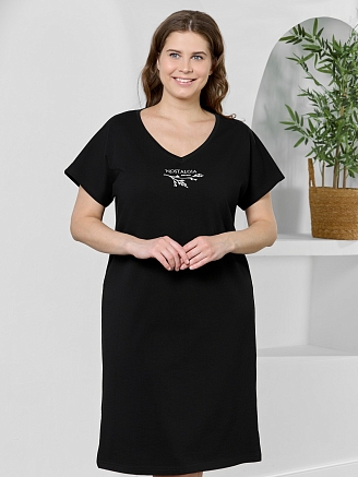 Женская туника Эфир / чёрный