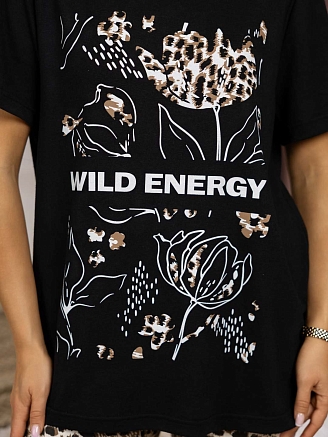 Женский костюм мод.1863/3 / Черный