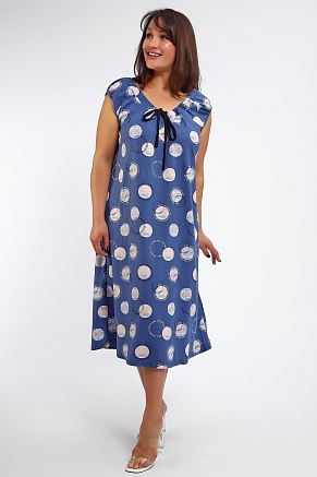 Женское платье 88129 / индиго