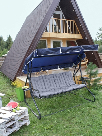 Матрас для садовой мебели арт. MO60 / Серый