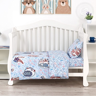 Постельное белье в кроватку поплин арт.922 Лучик