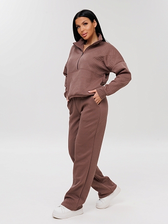 Женский костюм К-225(ТрЖ) / Светло-коричневый